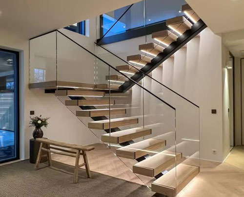 Glass Railings & Stairs | South Jersey | Methvin's Glass